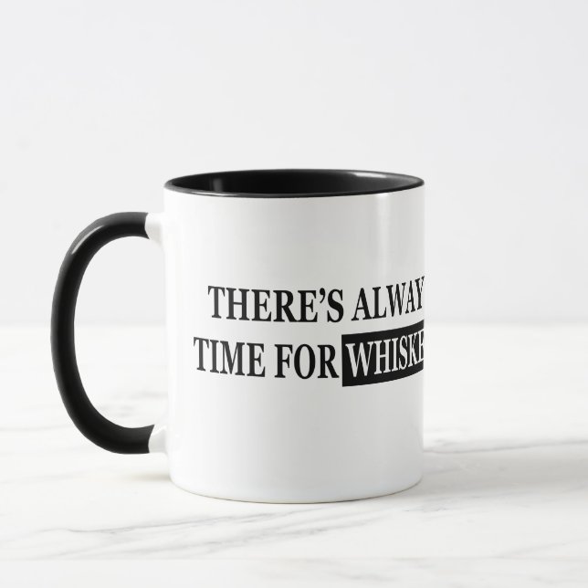 Caneca Citações engraçadas de uísque ditos de álcool engr (Esquerda)