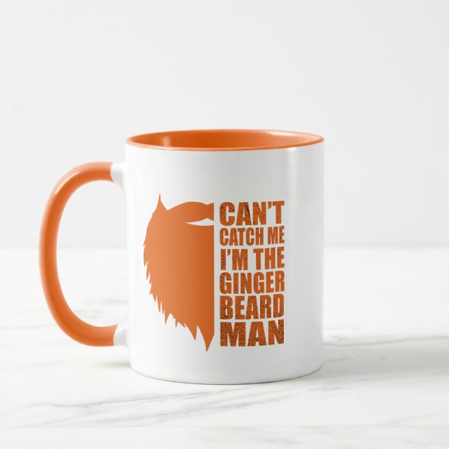 Caneca citações engraçadas sobre o homem barba (Esquerda)