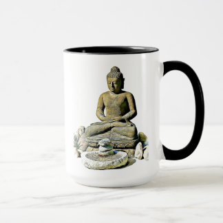 Caneca Citações espirituais da iluminação do zen de