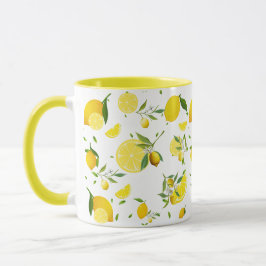 Caneca Citrino tropical SUMMER Laranja limão fina
