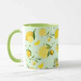 Caneca Citrino tropical SUMMER Laranja limão fina