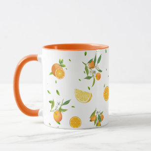 Caneca Citrus Tropical SUMMER Laranja-limão