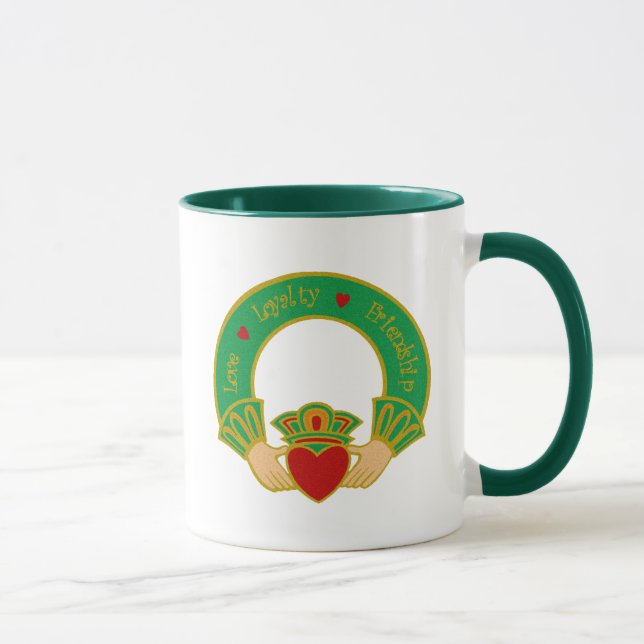 Caneca Claddagh (Direita)