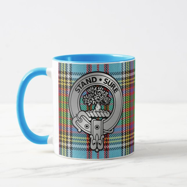 Caneca Clan Anderson Crest & Tartan (Esquerda)