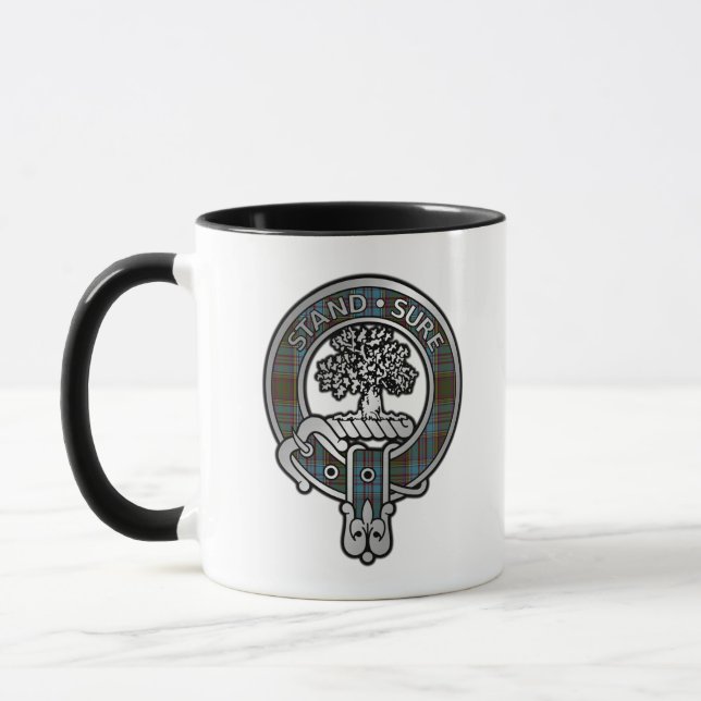 Caneca Clan Anderson Crest & Tartan (Esquerda)
