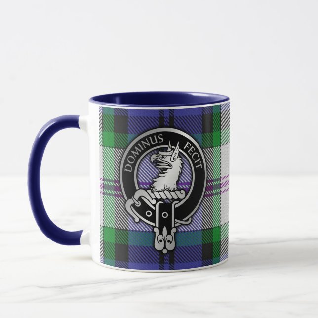 Caneca Clan Baird Crest & Dress Tartan (Esquerda)