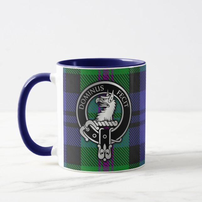Caneca Clan Baird Crest e Tartan Mug (Esquerda)