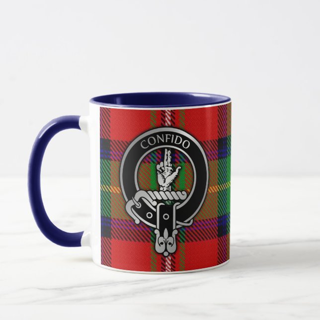 Caneca Clan Boyd Crest e Tartan Mug (Esquerda)