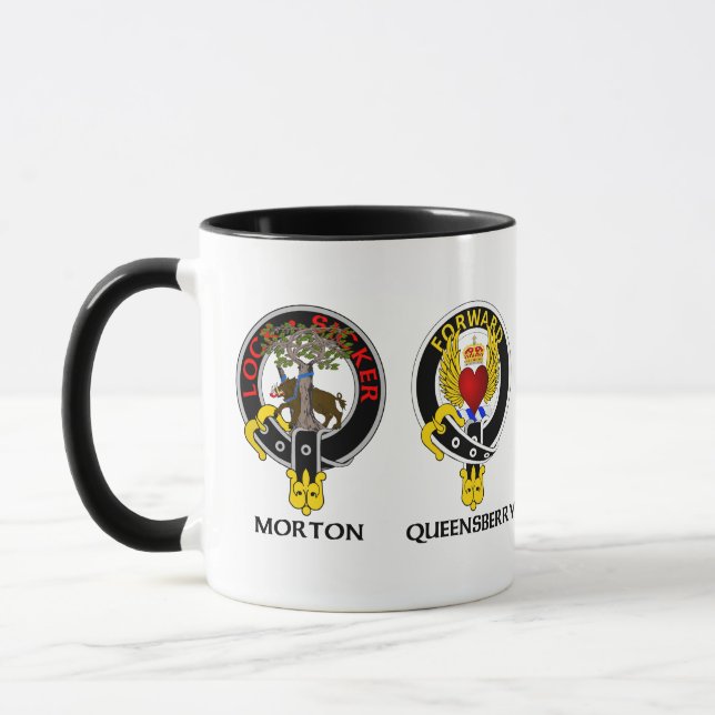Caneca Clan Douglas 3 Crest Mug (Esquerda)