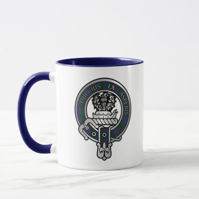 Caneca Clan Ferguson Tartan Crest (Esquerda)