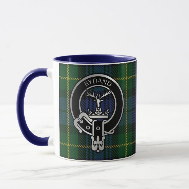Caneca Clan Gordon Crest e Tartan Mug (Esquerda)
