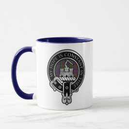 Caneca Clan MacDonald do Clanranald Crest & Tartan Mug
