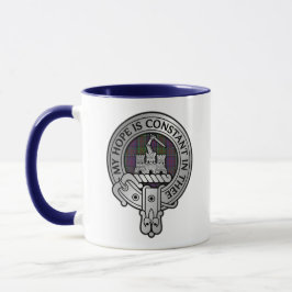 Caneca Clan MacDonald do Clanranald Crest & Tartan Mug