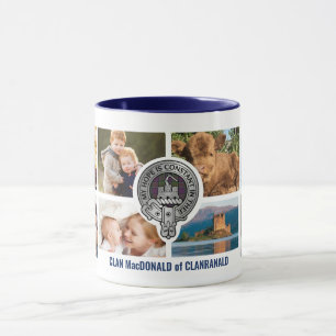 Caneca Clan MacDonald Família Personalizada Mug