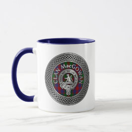 Caneca Clan MacGowan Crest & Tartan Knot