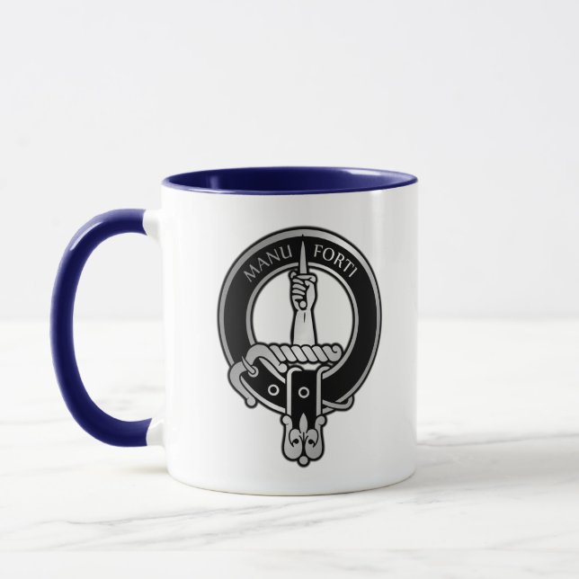 Caneca Clan MacKay Crest Fosco Beer (Esquerda)