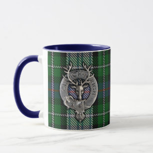 Caneca Clan MacKenzie Crest & Dress Tartan