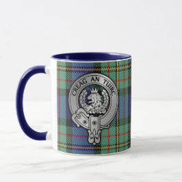 Caneca Clan MacLaren Crest & Tartan