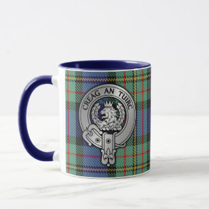 Caneca Clan MacLaren Crest & Tartan