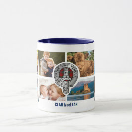 Caneca Clan MacLean Personalised Family Mug