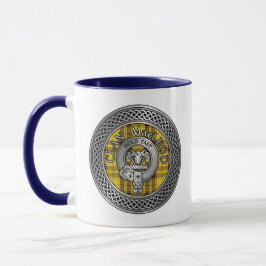 Caneca Clan MacLeod Crest e Tartan Mug