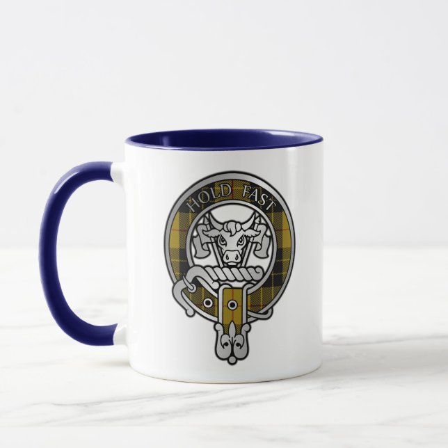Caneca Clan MacLeod Crest e Tartan Mug (Esquerda)
