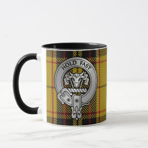 Caneca Clan MacLeod Crest & Snuffbox Tartan