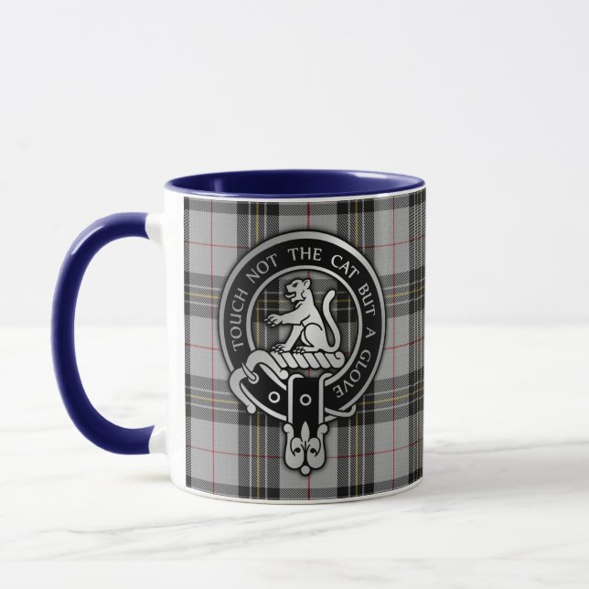 Caneca Clan MacPherson Crest e Tartan Mug (Esquerda)