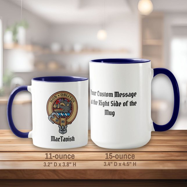 Caneca Clan MacTavish Crest Mug (Criador carregado)