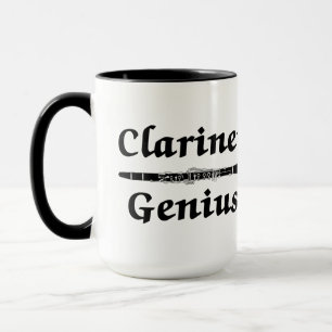 Caneca Clarinet Genius