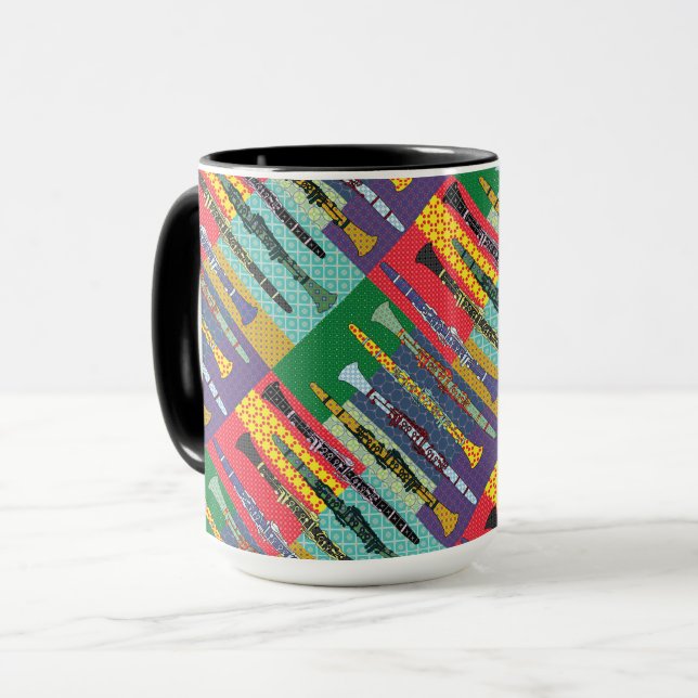 Caneca Clarinets Padrão (Frente Esquerda)
