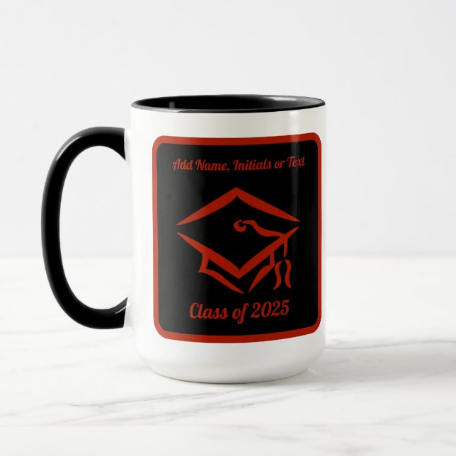 Caneca Classe de Graduação do Ano de Personalização do BL (Esquerda)