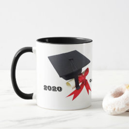 Caneca Classe de Mug Café no Dia da Graduação 2020 por Ja