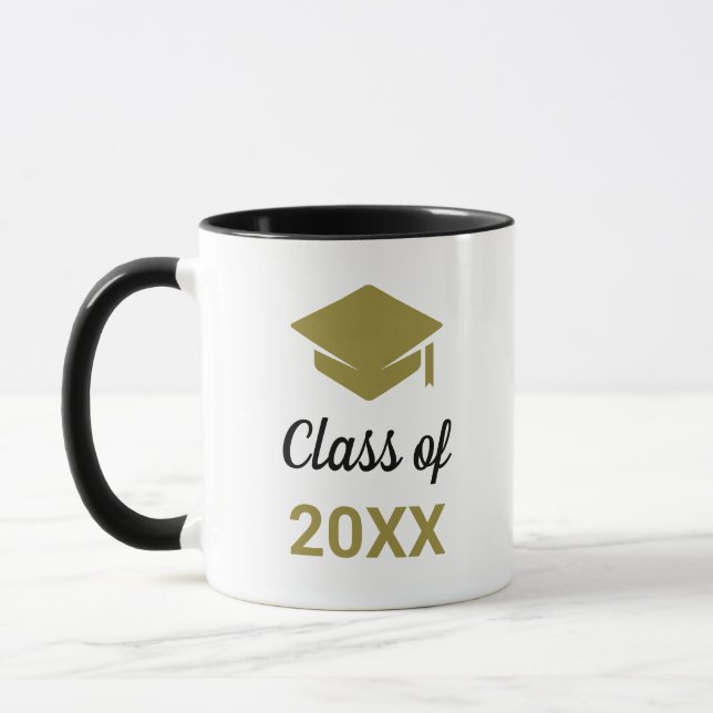 Caneca Classe De Qualquer Ano Parabéns Formando Boné de f (Esquerda)