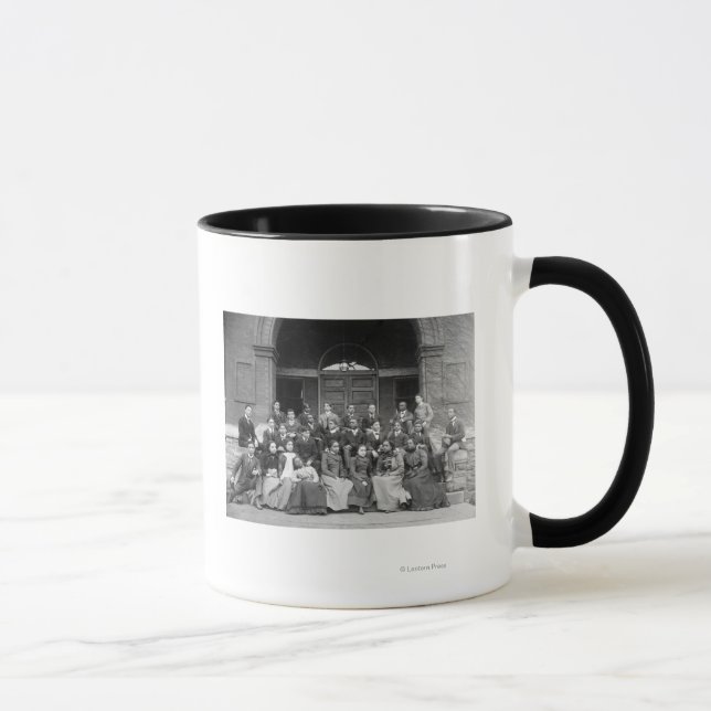 Caneca Classe Preparatória do mais velho na Universidade  (Direita)