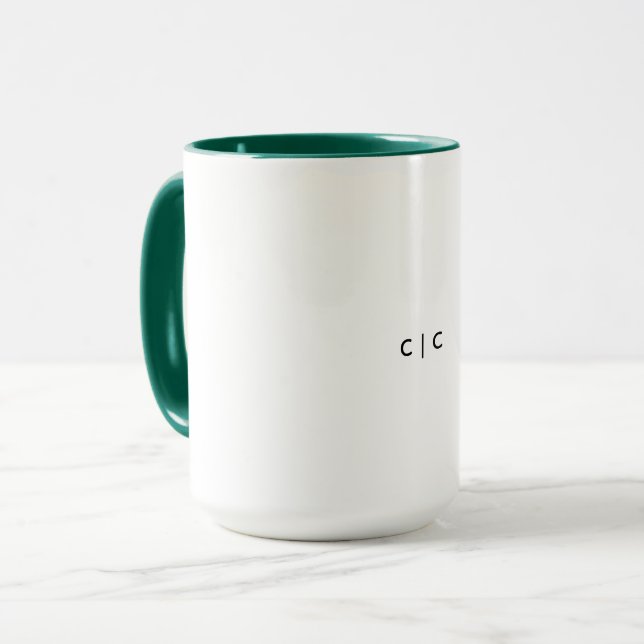 Caneca Clássica, 450 ml (Frente Esquerda)
