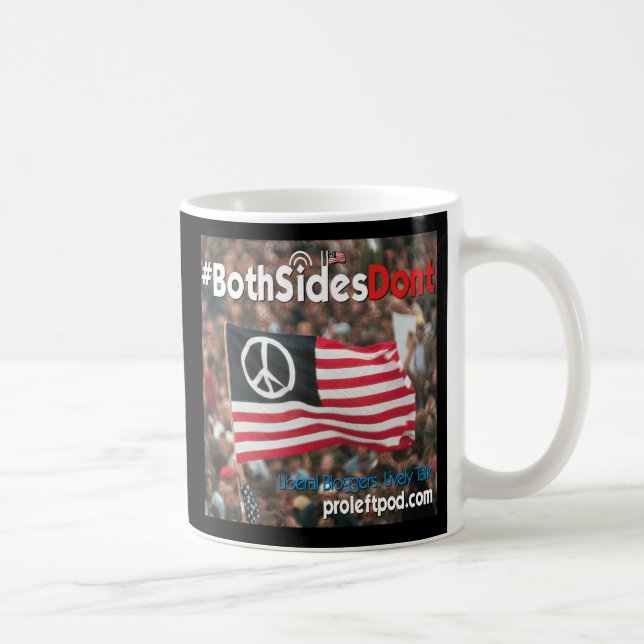 Caneca clássica - #BothSidesDont (Direita)