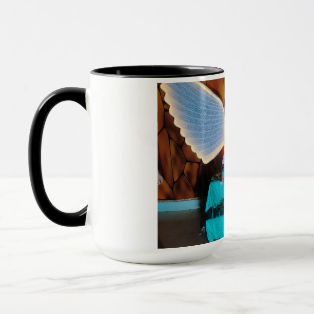 Caneca Clássica Coffee Mug" "Customizable Photo Mu" (Esquerda)