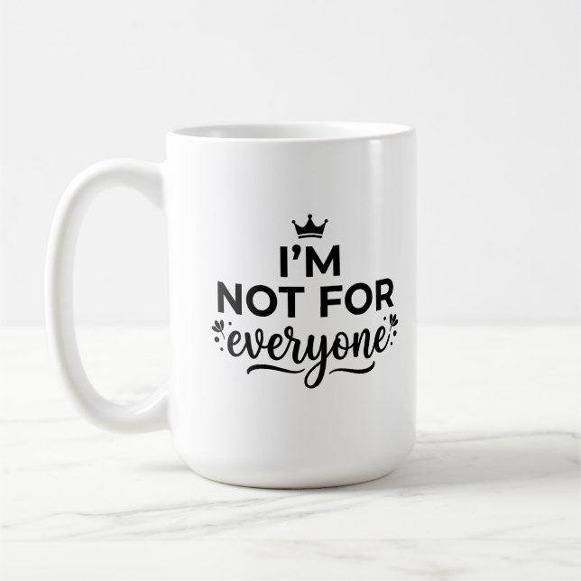 Caneca Clássica de 425ml para Amantes de Café (Esquerda)