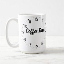 Caneca Clássica de 450ml - Hora do Café