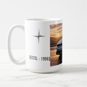 Caneca Clássica de Café com Carro Esportivo Modern