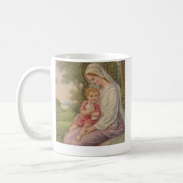 Caneca Clássica de Café e Chá – Cerâmica Estilosa  (Esquerda)
