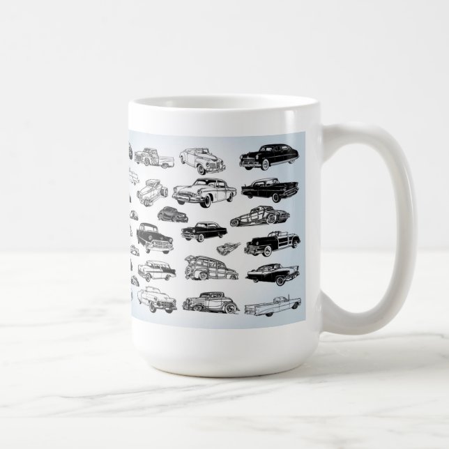 Caneca clássica legal dos carros (Direita)