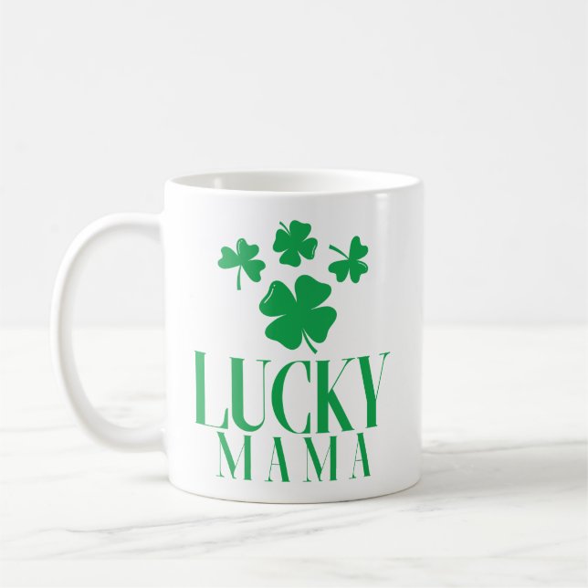 Caneca Clássica Lucky Mama – Xícara de Café da Mam (Esquerda)