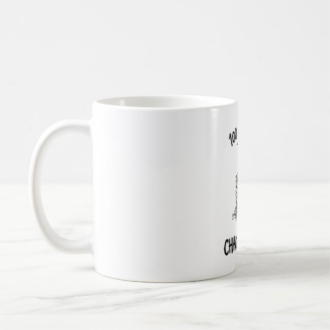 Caneca Clássica: Manhã de Café da Galinha Feliz (Esquerda)