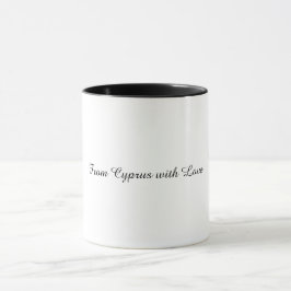 Caneca Clássica Mug (de Chipre com amor)