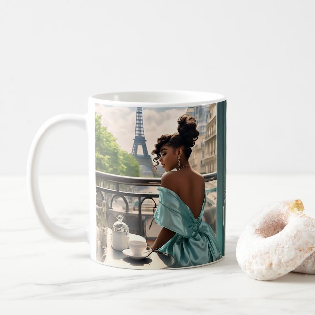 Caneca Clássica | Rapariga Em Paris (Com Donut)