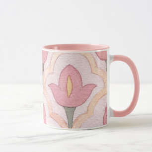 Caneca Clássico Cinto marroquino com padrão de Azulejo tu