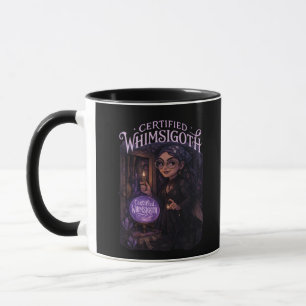Caneca Clássico de Armadilha de Bruxa de Whimsigoth Certi