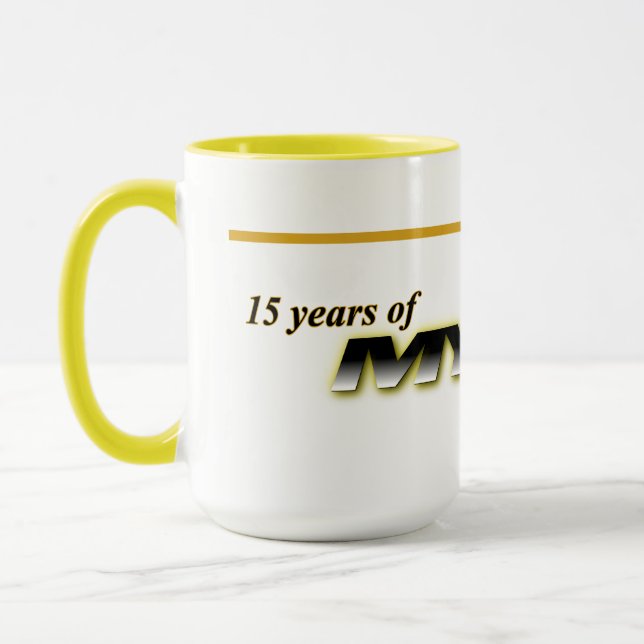 Caneca Clássico Mug de MEYETV - 15 anos (Esquerda)